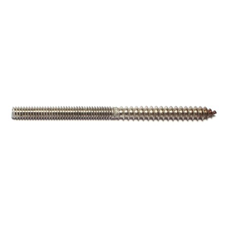 Midwest Fastener 1/4 in Thread to 1/4"-20 Thread, 6 PK 18-8 Stainless Steel, Plain Finish 71122